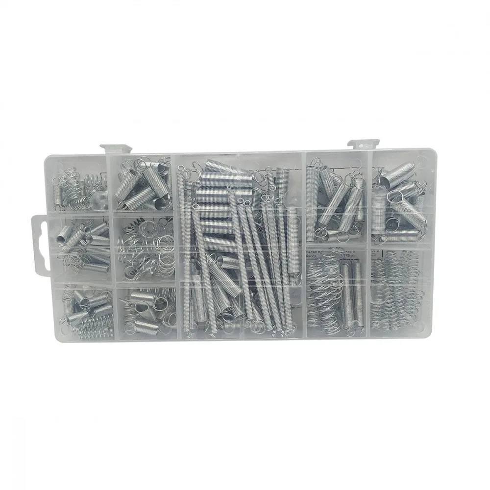 200PCS Set Hardware Tension Spring Compression Spring Kit Hardware Torsional And Extension Springs Set DIY Hardware Accessories
200PCS Set Hardware Tension Spring Compression Spring Kit Hardware Torsional And Extension Springs Set DIY Hardware Accessories
