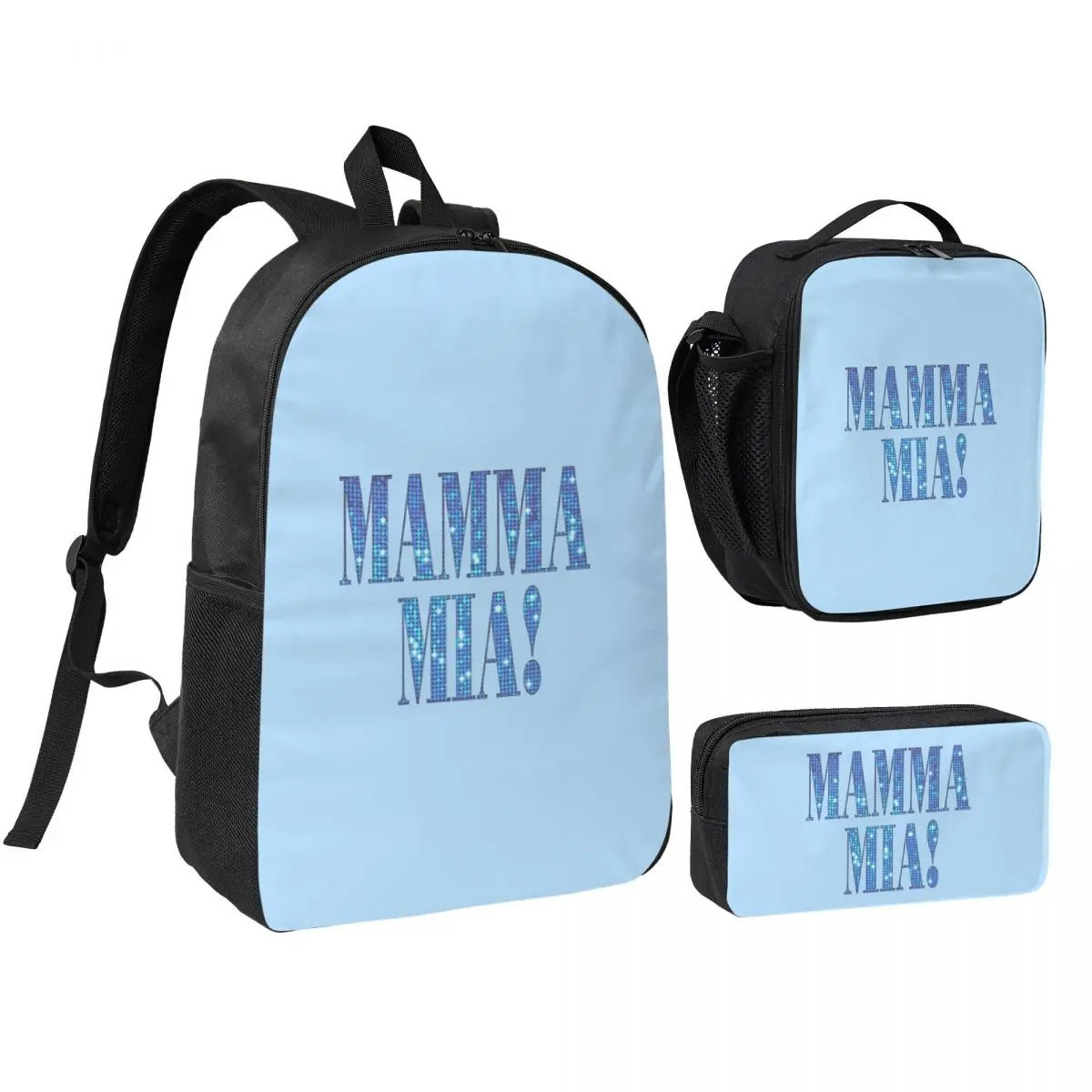 Mamma Mia -disco Backpack Student Boys Girls BookBag School Bag Computer Shoulder Bags 3ps Insulated Lunch Bag Pencil Case
Mamma Mia -disco Backpack Student Boys Girls BookBag School Bag Computer Shoulder Bags 3ps Insulated Lunch Bag Pencil Case