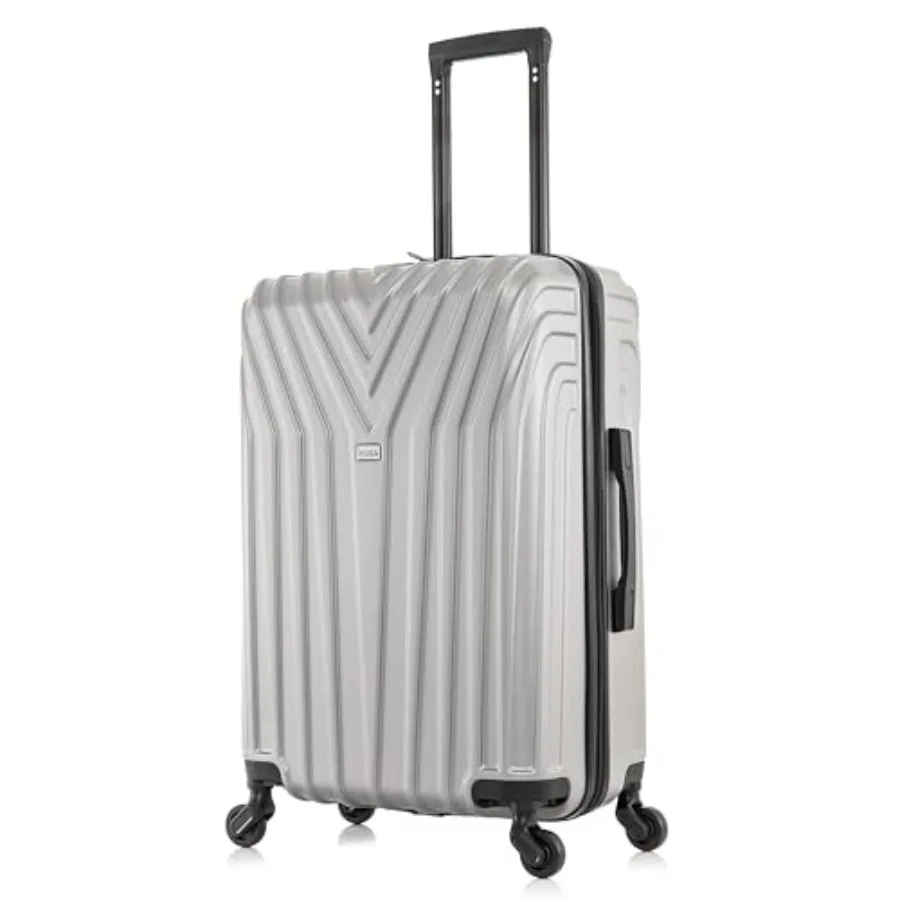 VASTY Luggage with Spner Wheels Durable Lightweight Hardside Suitcase, Travel Bag with Handle and Trolley, Medium Checked Lugga
VASTY Luggage with Spner Wheels Durable Lightweight Hardside Suitcase, Travel Bag with Handle and Trolley, Medium Checked Lugga