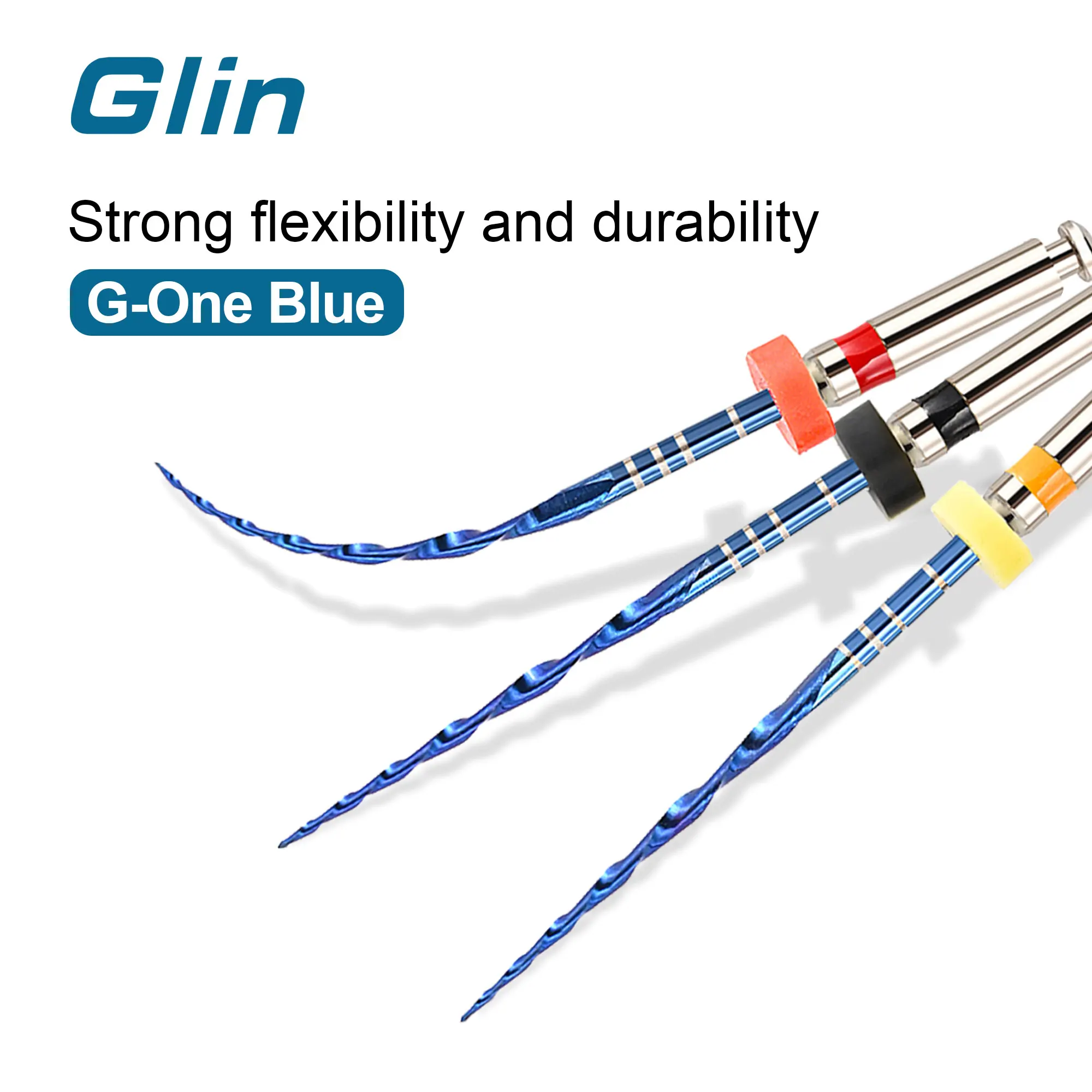 Glin 6 pcs Dental Reciprocating Endo Blue Heat files NITI Files Dental Rotary Only One Files Endodontic Dentistry
Glin 6 pcs Dental Reciprocating Endo Blue Heat files NITI Files Dental Rotary Only One Files Endodontic Dentistry