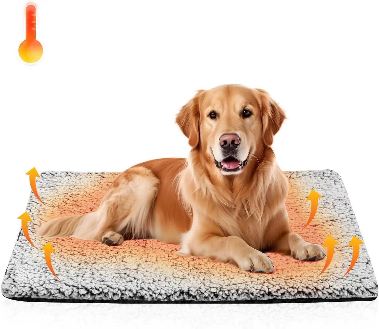 Self Warming Pet Pad, XL, Soft Thermal Dog Cat Bed, Washable Anti-Slip Crate Sofa Floor Mat, Light Gray
Self Warming Pet Pad, XL, Soft Thermal Dog Cat Bed, Washable Anti-Slip Crate Sofa Floor Mat, Light Gray