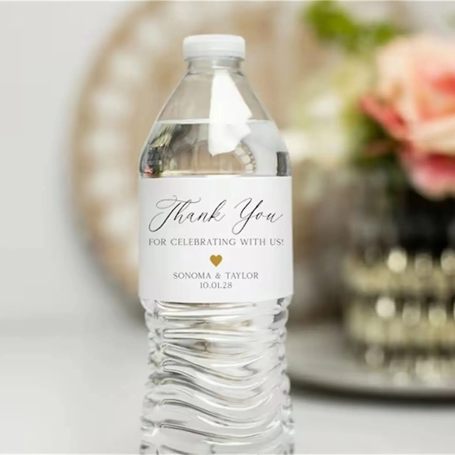 50pcs Wedding Water Bottle Label - Thank You Water Bottle Labels, Personalized Waterproof Label, Wedding Welcome Bags, Minimalis
50pcs Wedding Water Bottle Label - Thank You Water Bottle Labels, Personalized Waterproof Label, Wedding Welcome Bags, Minimalis
