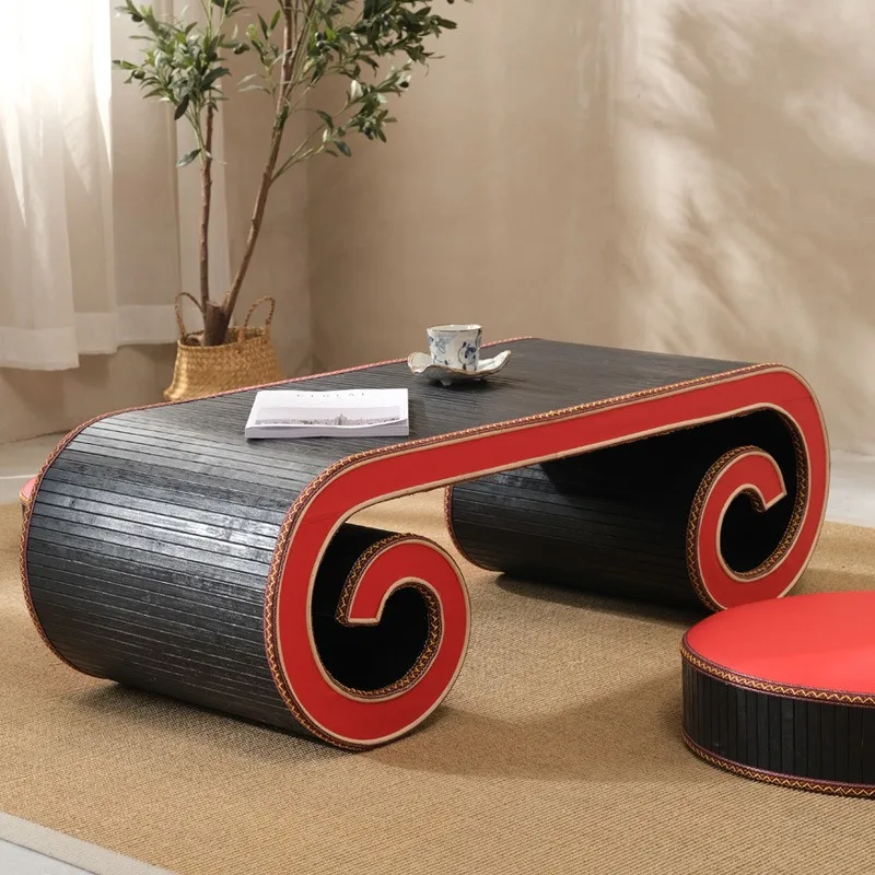 Скелет из цельного дерева, стол Sinology, карбонизированное окрашивание, бамбук, плетение, современный простой стиль, кофе
Скелет из цельного дерева, стол Sinology, карбонизированное окрашивание, бамбук, плетение, современный простой стиль, кофе