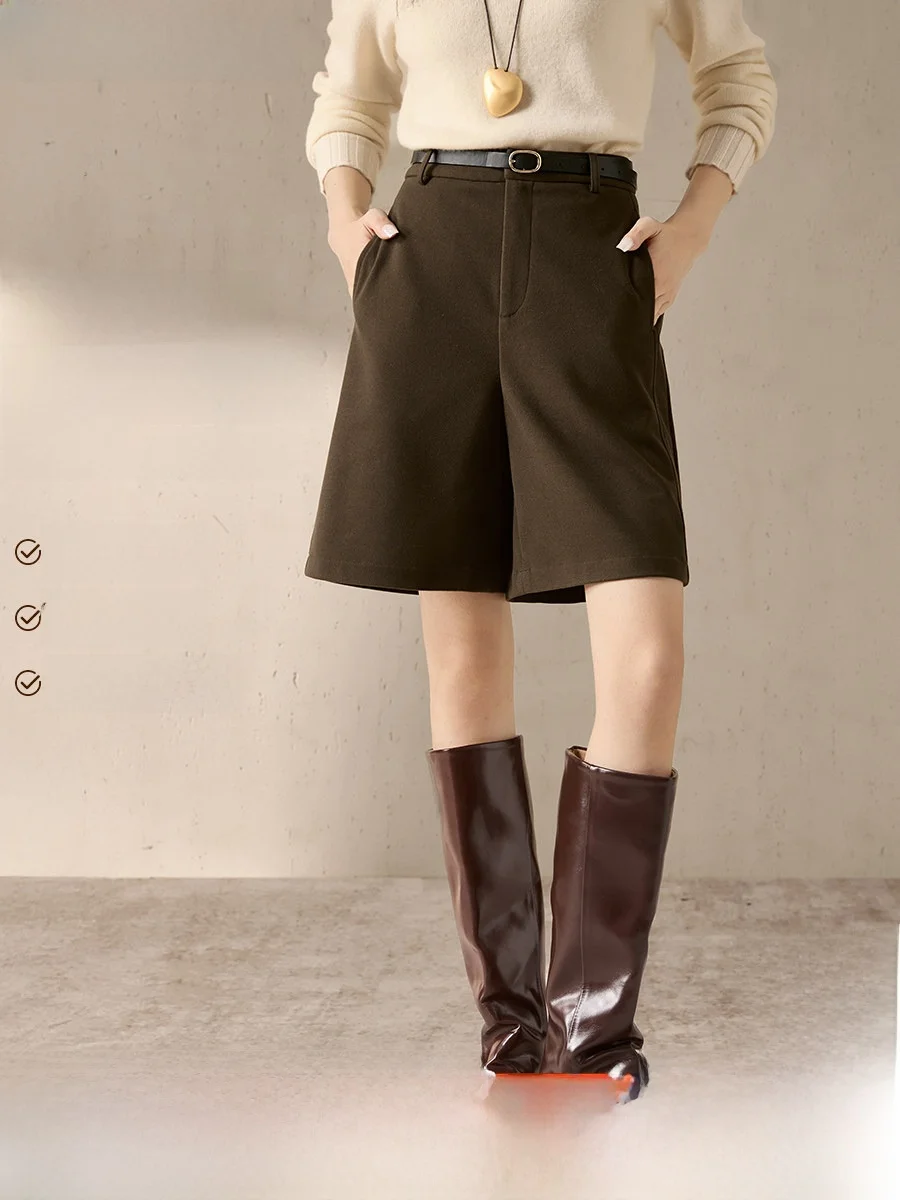 Mo Han Mei повседневные брюки с широкими штанинами, дорожная одежда, брюки-ботинки, верхняя одежда, зимняя одежда для поездок на работу, смесь полиэстера с высокой талией
Mo Han Mei повседневные брюки с широкими штанинами, дорожная одежда, брюки-ботинки, верхняя одежда, зимняя одежда для поездок на работу, смесь полиэстера с высокой талией