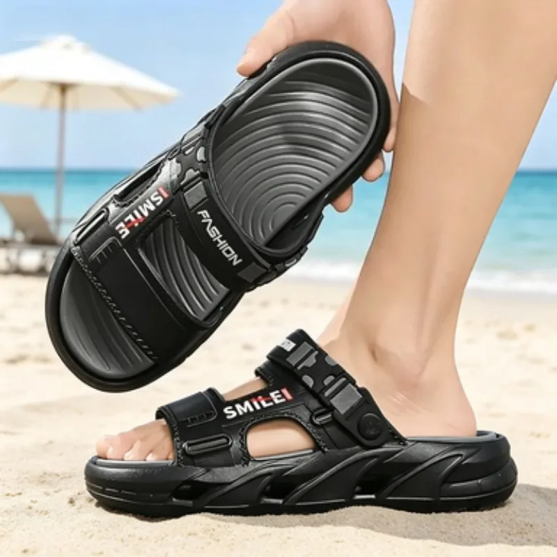New Double Color Men's Sandals Summer Outdoor Wear Slip-On Sports Casual Anti-Slip Beach Slippers Comfortable EVA Material
New Double Color Men's Sandals Summer Outdoor Wear Slip-On Sports Casual Anti-Slip Beach Slippers Comfortable EVA Material