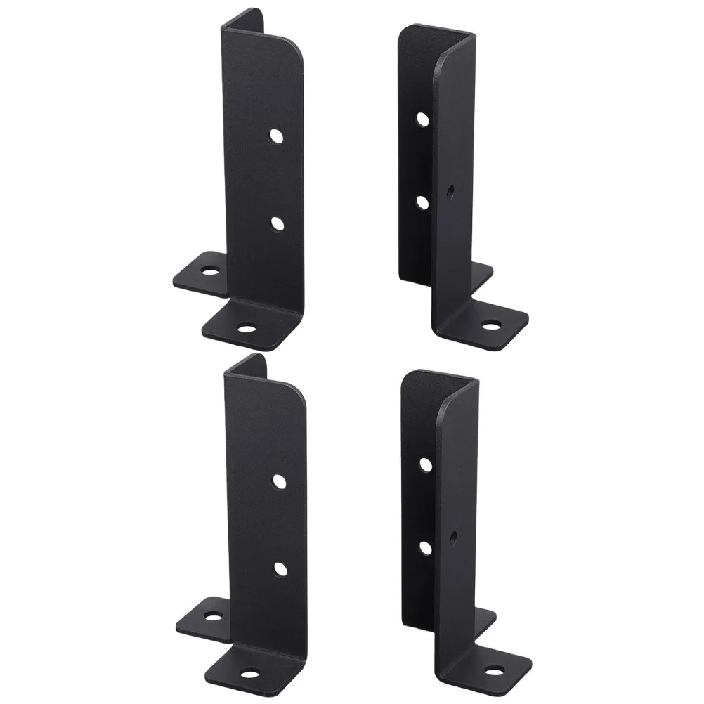 4Pcs Iron Post Base Brackets Heavy Duty Rust Resistant Deck Post Anchor for Fence Railing Garden Balcony Terrace
4Pcs Iron Post Base Brackets Heavy Duty Rust Resistant Deck Post Anchor for Fence Railing Garden Balcony Terrace