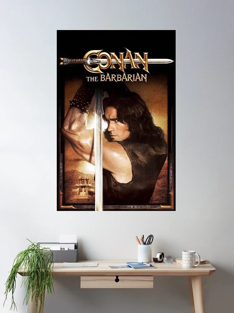 Conan the Barbarian Movie Art Print Canvas Poster, Living Room Decor, Home Wall Picture
Conan the Barbarian Movie Art Print Canvas Poster, Living Room Decor, Home Wall Picture