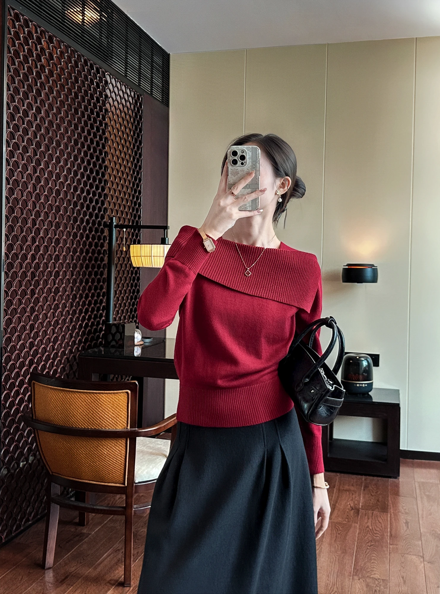 You See Autumn Woolen Knitted One-oulder Women's Sweater Soft Texture Trendy Commute Sle Long Sve Regular Fit Ladies' Top
You See Autumn Woolen Knitted One-oulder Women's Sweater Soft Texture Trendy Commute Sle Long Sve Regular Fit Ladies' Top