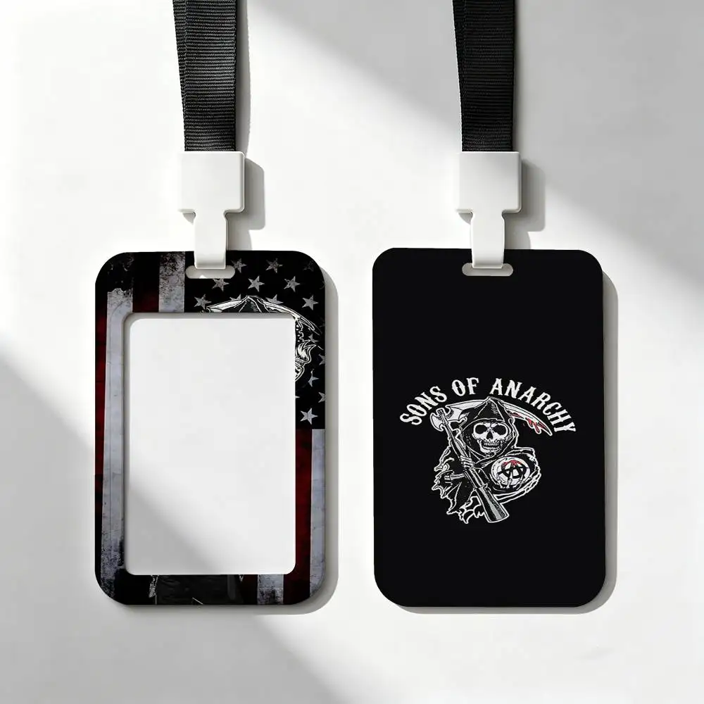 S-Sons OF A-Anarchys TV Card Holder Neck Strap Pendant Door Badge Holder Lanyards Keychain Work Credential Case Gift
S-Sons OF A-Anarchys TV Card Holder Neck Strap Pendant Door Badge Holder Lanyards Keychain Work Credential Case Gift
