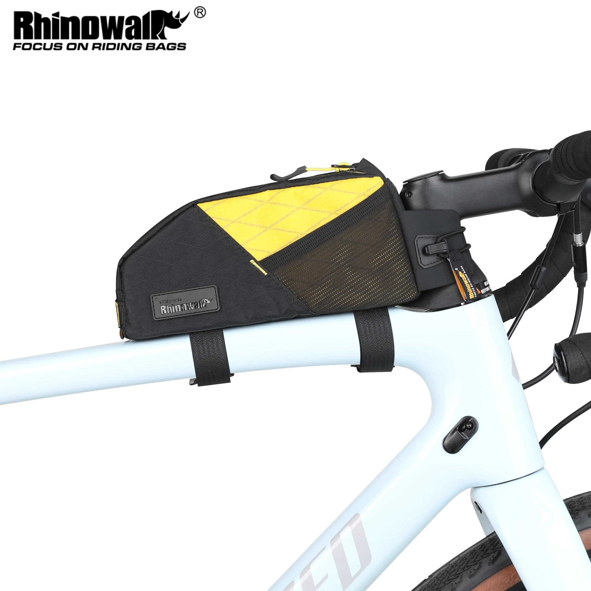 Rhinowalk Bike Top Tube Bag Water-Resistant Bicycle Frame Pack Screw Or Strap Fixing Cycling Bikepacking Fit For Mtb&Road Bike
Rhinowalk Bike Top Tube Bag Water-Resistant Bicycle Frame Pack Screw Or Strap Fixing Cycling Bikepacking Fit For Mtb&Road Bike