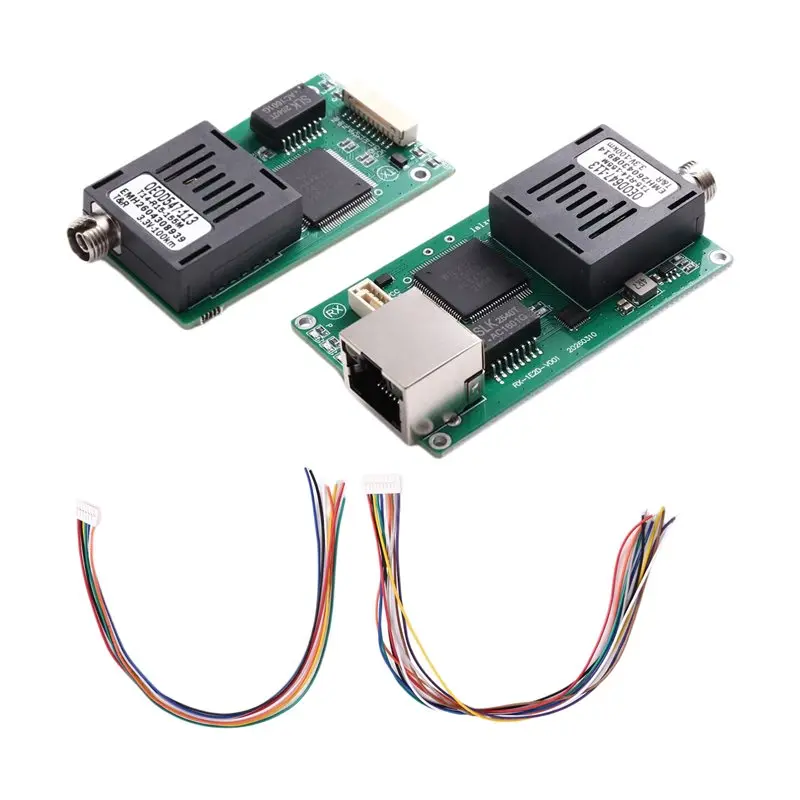 ABBG-TTL Optical Transceiver Network+ 2-CH TTL Optical Transceiver Module 100KM DC 5.5-26V Optical Terminal Equipment
ABBG-TTL Optical Transceiver Network+ 2-CH TTL Optical Transceiver Module 100KM DC 5.5-26V Optical Terminal Equipment