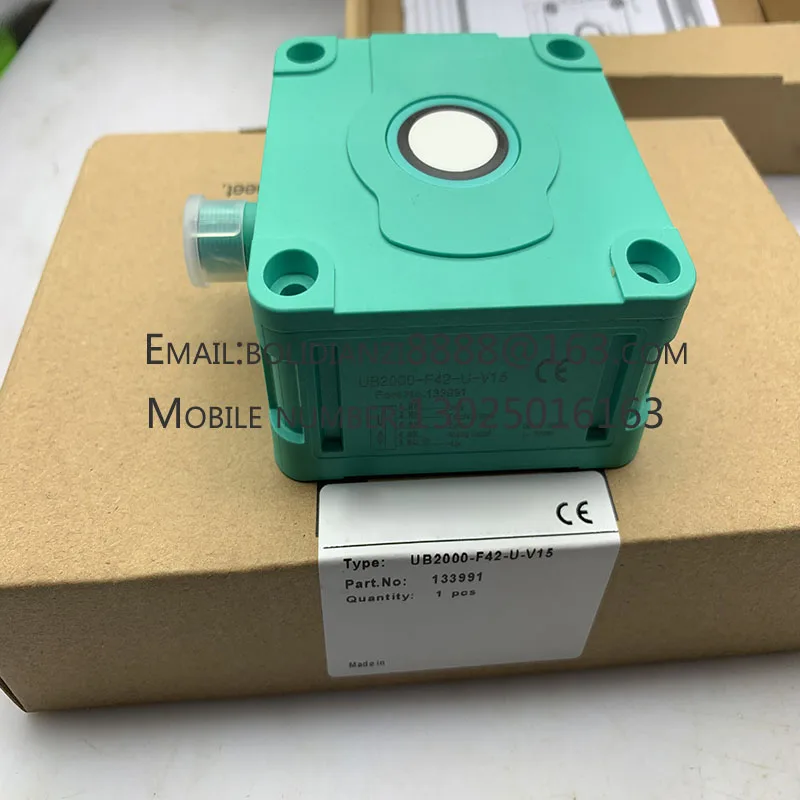 New ultrasonic sensor UB6000-F42-E4/E5/E7-V15 UB6000-F42-I/U-V15 warranty for one year in stock
New ultrasonic sensor UB6000-F42-E4/E5/E7-V15 UB6000-F42-I/U-V15 warranty for one year in stock