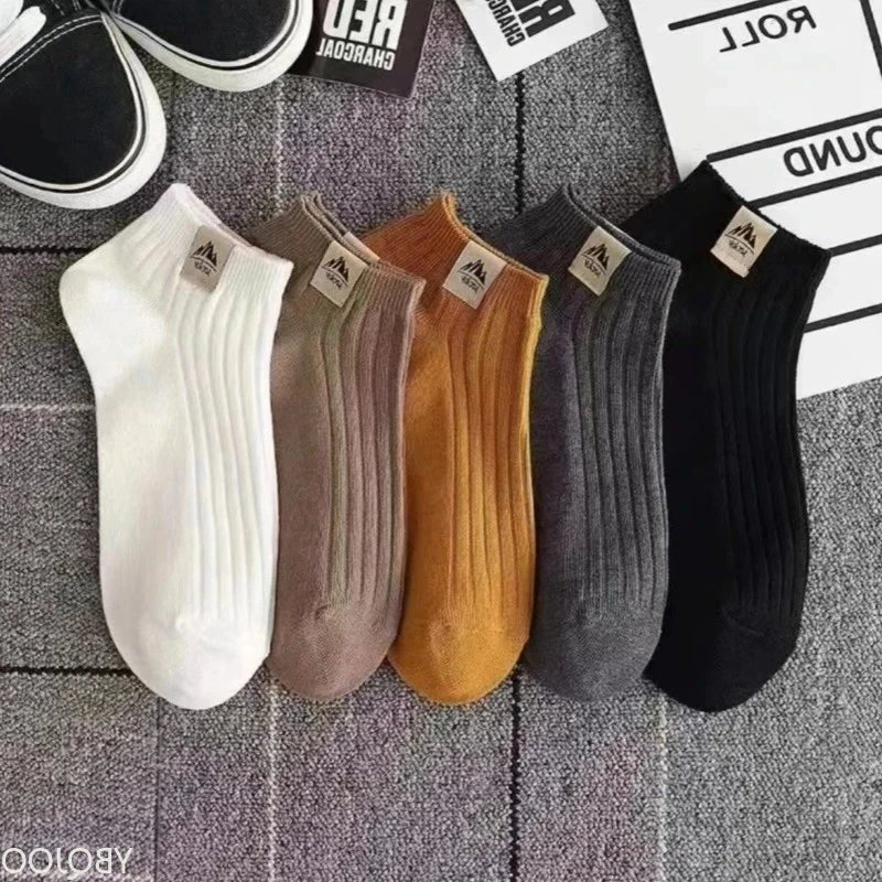 5 пар мужских носков с защитой от запаха, влагопоглощающих, коротких, тонких, низкопрофильных, удобных, с неглубоким вырезом, для спорта, весна-лето
5 пар мужских носков с защитой от запаха, влагопоглощающих, коротких, тонких, низкопрофильных, удобных, с неглубоким вырезом, для спорта, весна-лето