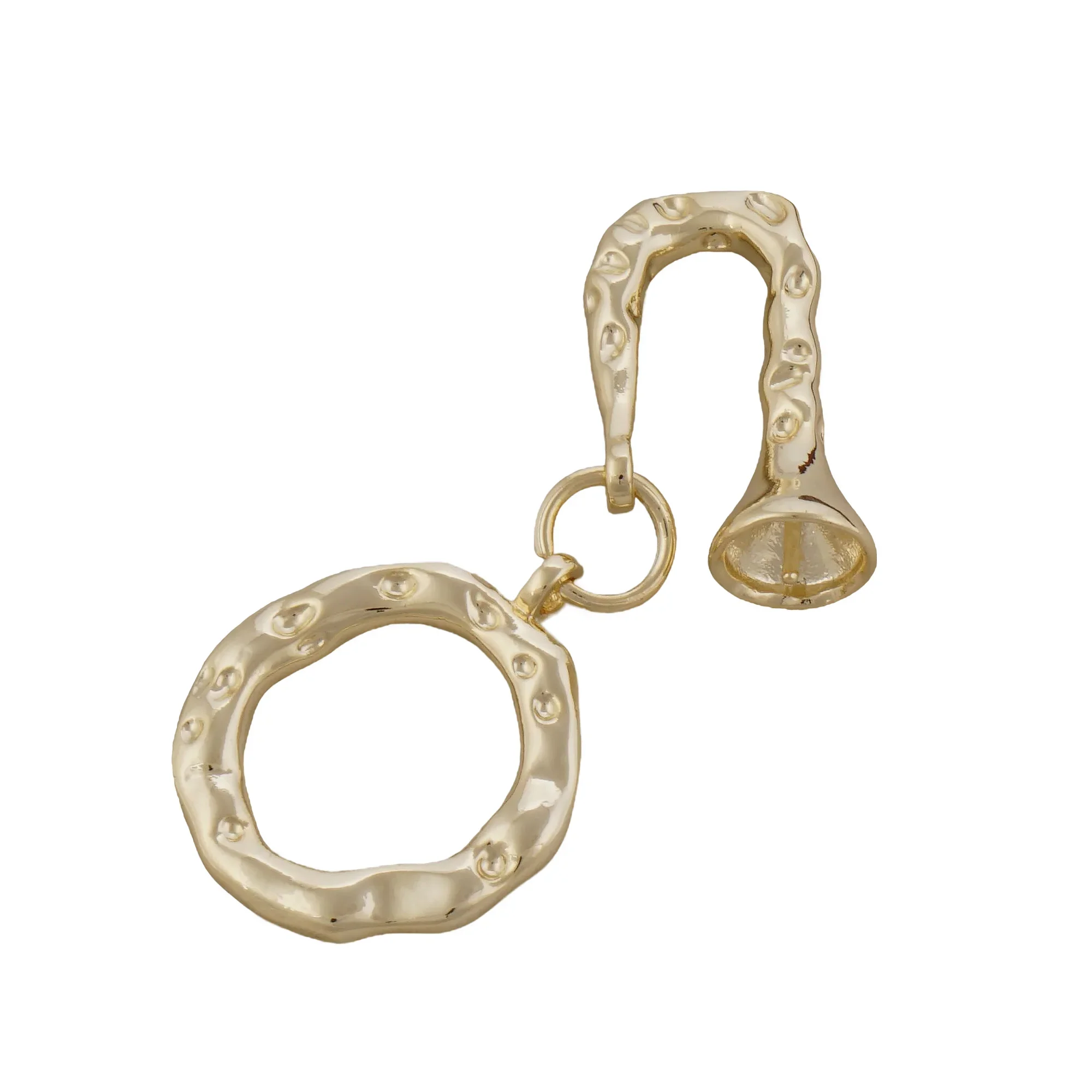 5PCS 14k Gold Filled Hammered Hook Clasp,Brass Hook Clasp With Bead Cap,Necklace Connector for Jewelry Creation Diy 10418950
5PCS 14k Gold Filled Hammered Hook Clasp,Brass Hook Clasp With Bead Cap,Necklace Connector for Jewelry Creation Diy 10418950