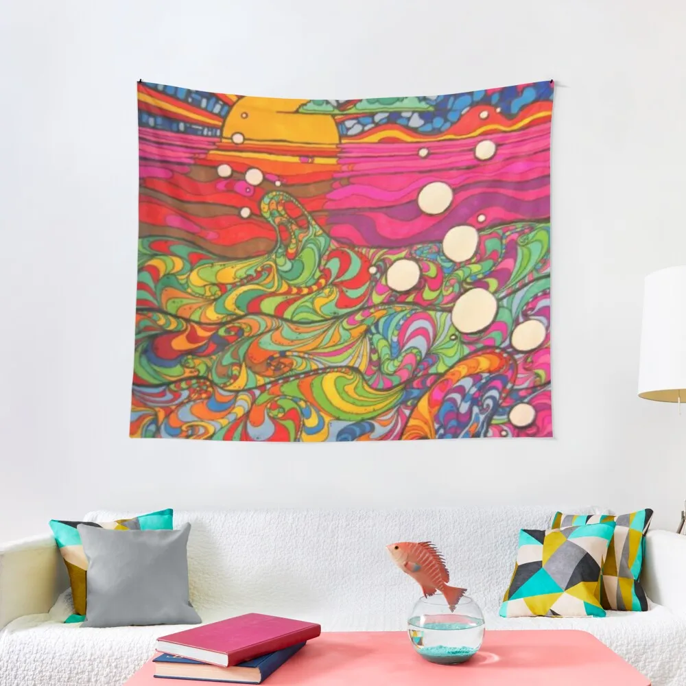 Psychedelic Trippy Hippy Colorful Illustration Tapestry Aesthetic Room Decorations Hanging Wall Tapestry
Psychedelic Trippy Hippy Colorful Illustration Tapestry Aesthetic Room Decorations Hanging Wall Tapestry