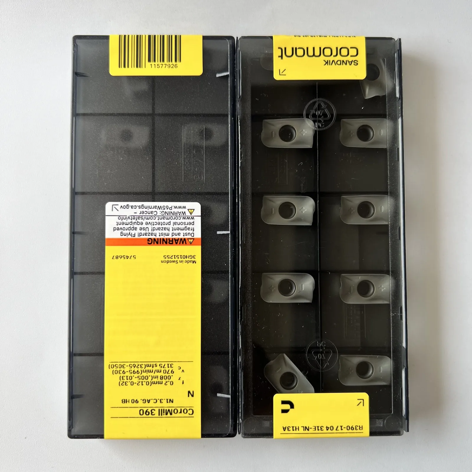 SANDVIK / R390-170431E-NL H13A / Original Swedish hard alloy blade 10 Pcs
SANDVIK / R390-170431E-NL H13A / Original Swedish hard alloy blade 10 Pcs