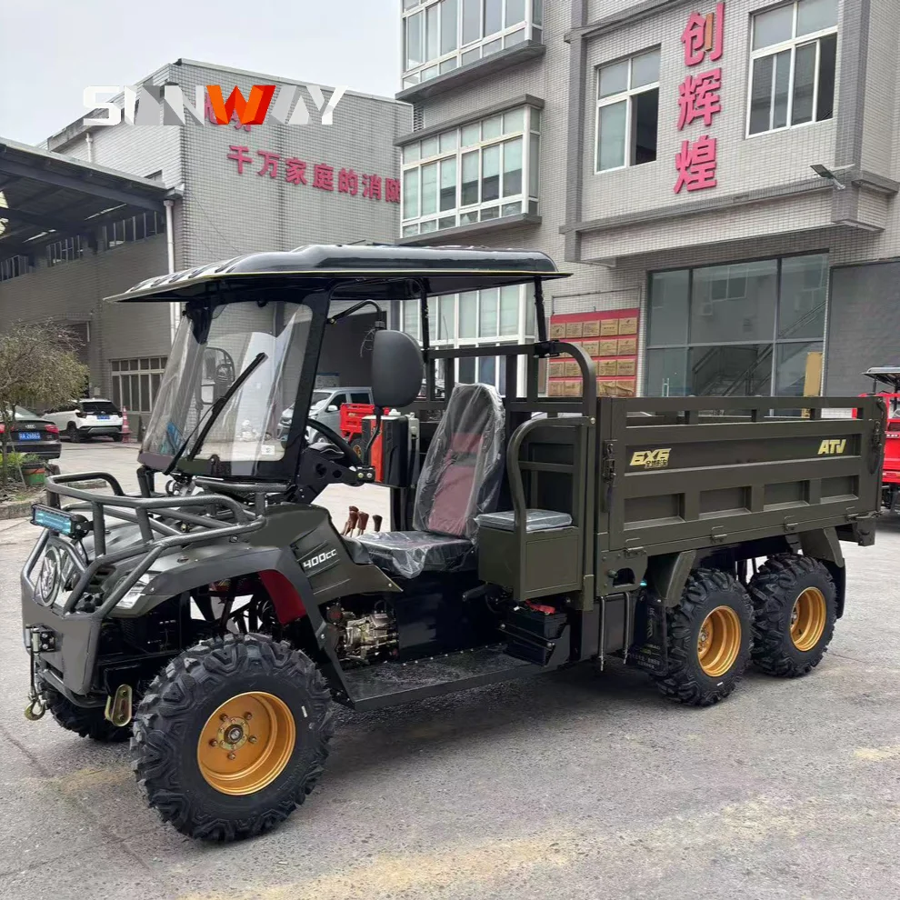 Agricultural Farm ATV 4x4 6x6 Utility Vehicle Orchard Cargo Transport Off Road All Terrain
Agricultural Farm ATV 4x4 6x6 Utility Vehicle Orchard Cargo Transport Off Road All Terrain