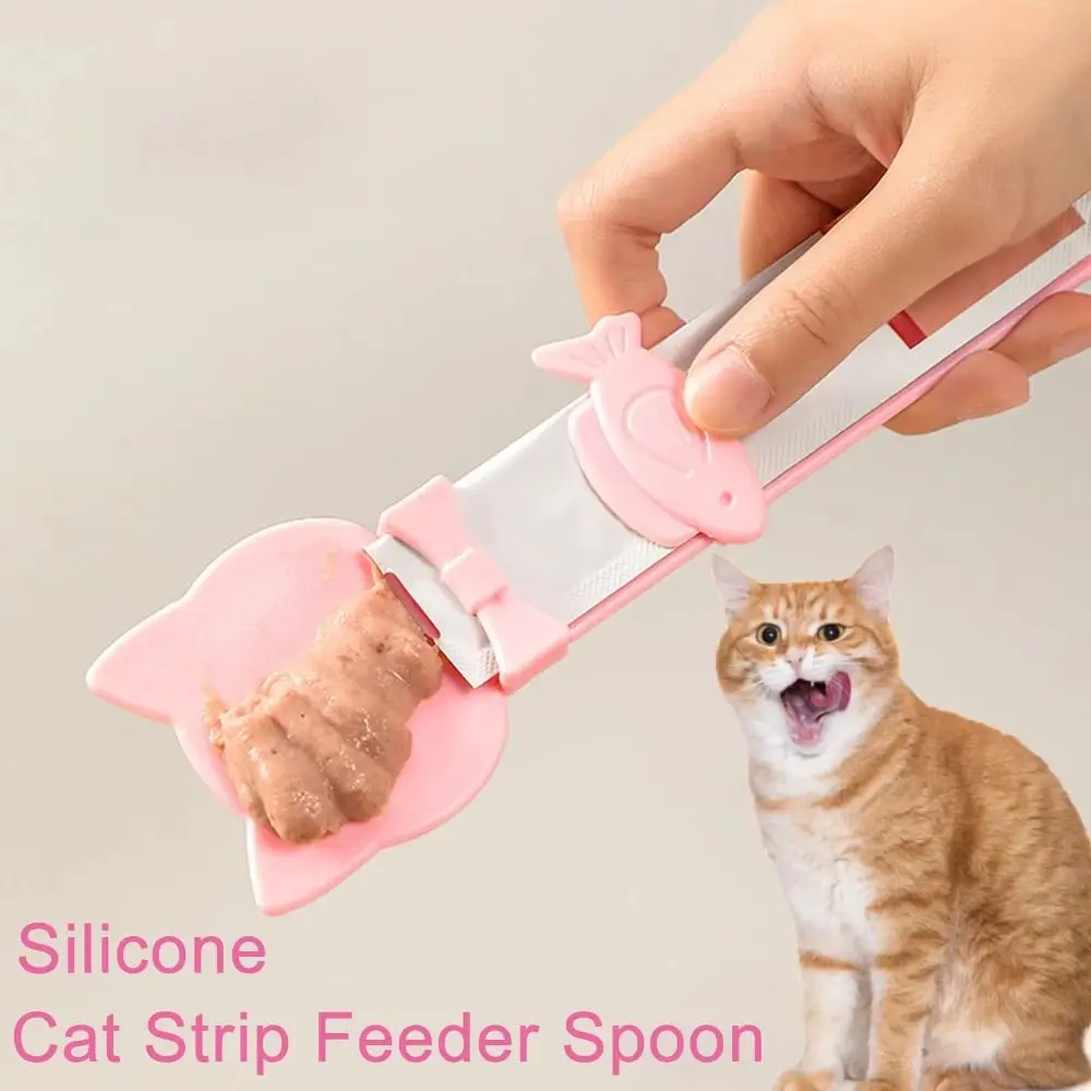 Cute Long Handle Cat Strip Feeder Spoon Durable Cartoon Cat Bar Squeeze Feeder Bite Resistant Lick Able Feeder Interactive
Cute Long Handle Cat Strip Feeder Spoon Durable Cartoon Cat Bar Squeeze Feeder Bite Resistant Lick Able Feeder Interactive