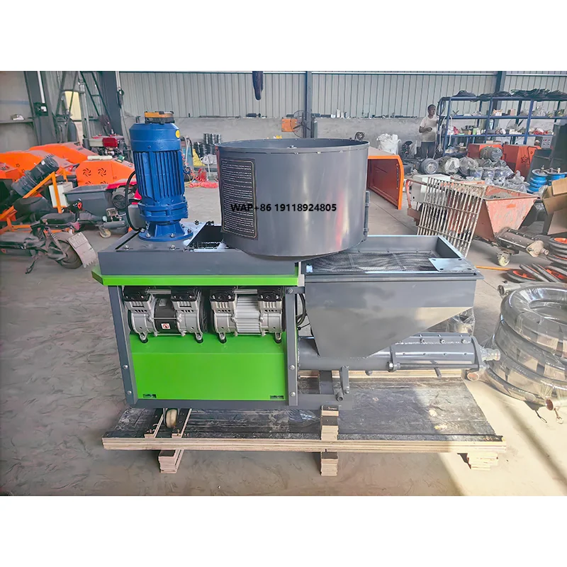 High Power Automatic Cement Concrete Spray Plastering Machine With Mixer
High Power Automatic Cement Concrete Spray Plastering Machine With Mixer