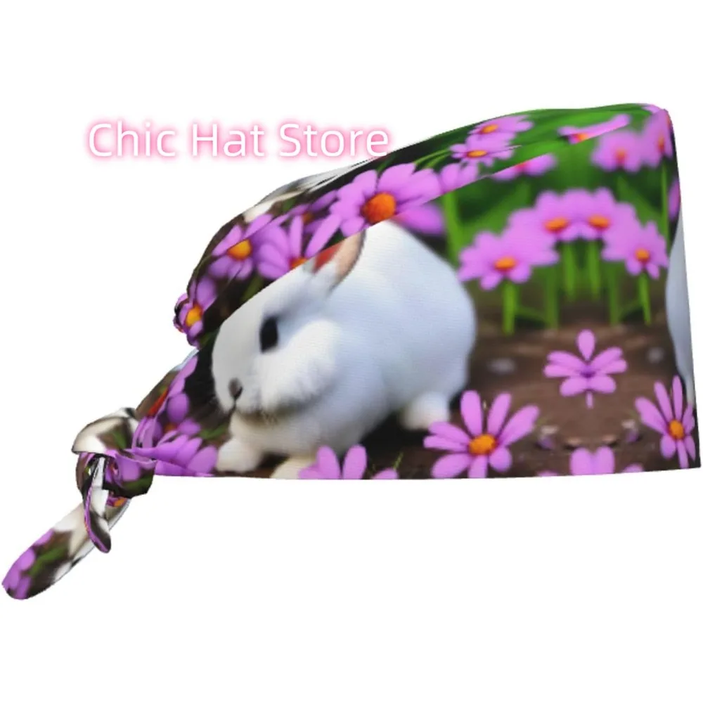 Breathable Work Hat Bunny in Flower Printing for Chef, Nursing, Spa, Facial Care, Fitness Black
Breathable Work Hat Bunny in Flower Printing for Chef, Nursing, Spa, Facial Care, Fitness Black