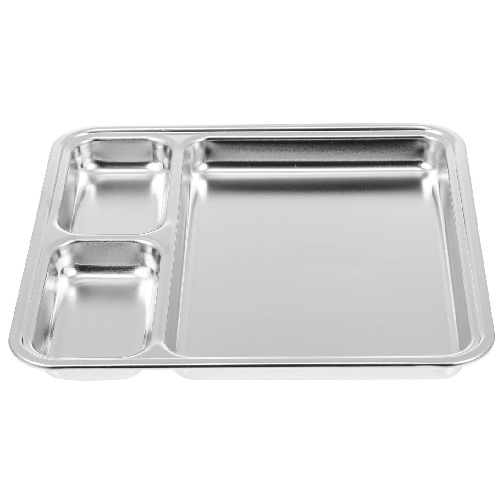 Tray Compartment Seasoning Plate Child Cake Pans Platter Stainless Steel Breakfast
Tray Compartment Seasoning Plate Child Cake Pans Platter Stainless Steel Breakfast
