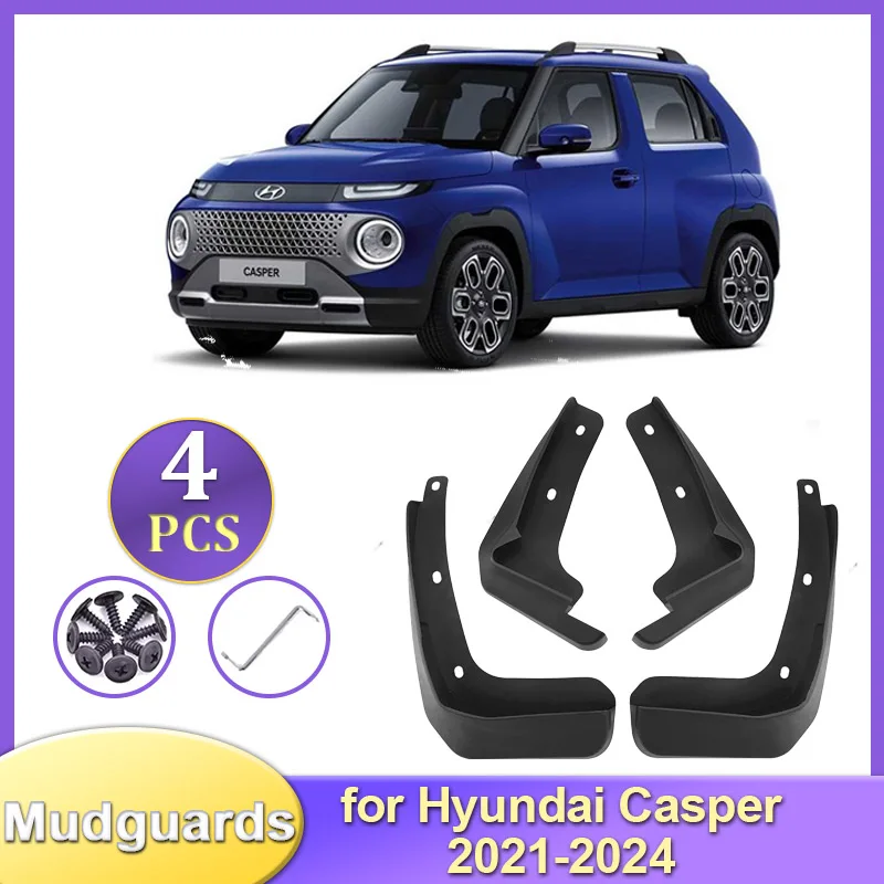 Mudguards For Hyundai CASPER AX1 2021 2022 2023 2024 Splash Guards Front Rear Wheels Fender Car Accessories 4Pcs Auto Parts
Mudguards For Hyundai CASPER AX1 2021 2022 2023 2024 Splash Guards Front Rear Wheels Fender Car Accessories 4Pcs Auto Parts