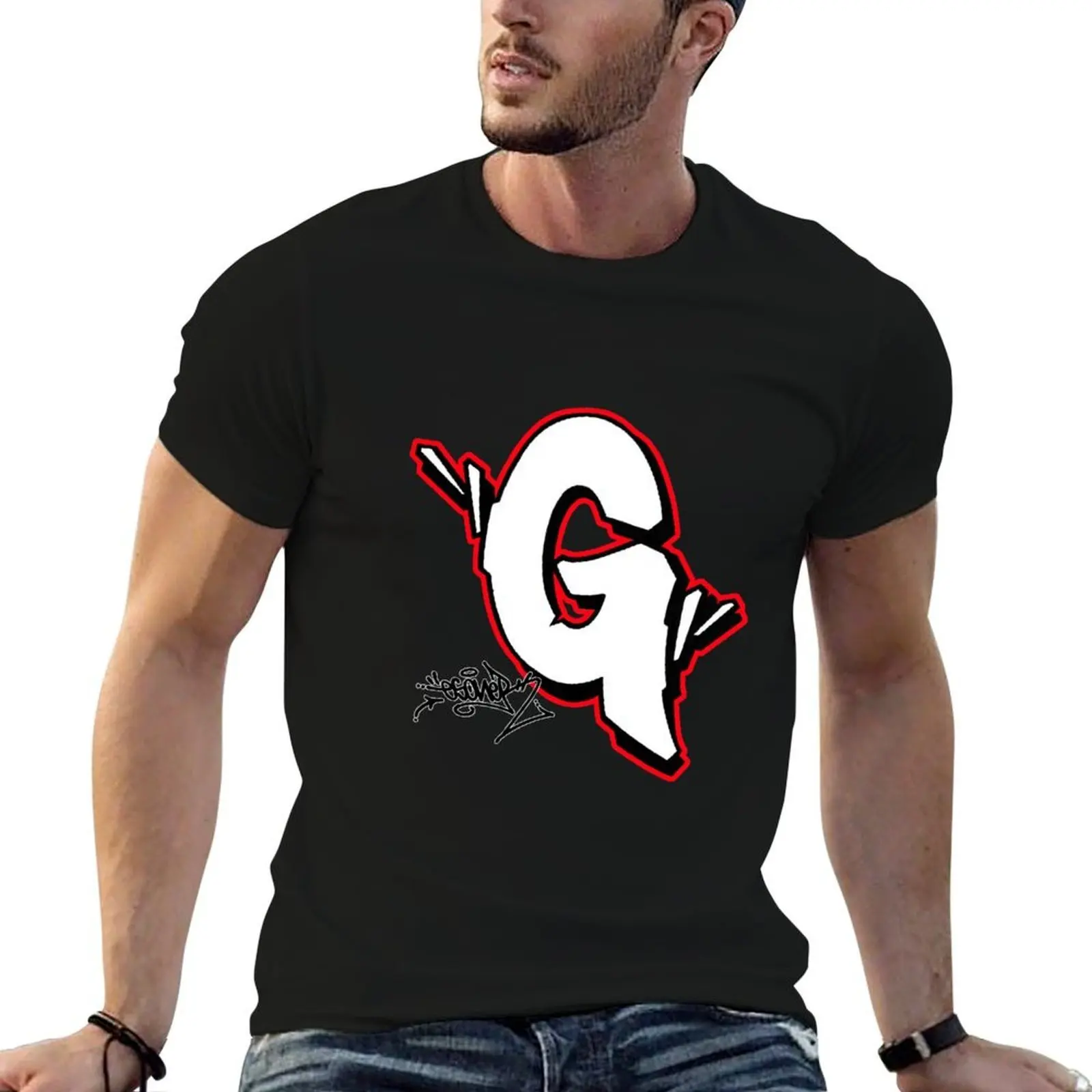 LETTER G BY ESONE URBAN GRAFFITI STREET STYLE T-Shirt cotton t shirts man 100% anime tshirt T-Shirt
LETTER G BY ESONE URBAN GRAFFITI STREET STYLE T-Shirt cotton t shirts man 100% anime tshirt T-Shirt