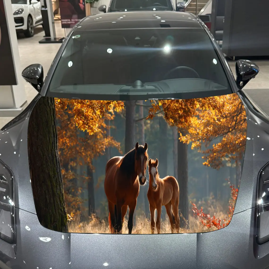 Обертывания на капот автомобиля из ПВХ в естественном стиле для мамы и фазы, самоклеящаяся водонепроницаемая наклейка на капот автомобиля, украшение автомобиля Protecti
Обертывания на капот автомобиля из ПВХ в естественном стиле для мамы и фазы, самоклеящаяся водонепроницаемая наклейка на капот автомобиля, украшение автомобиля Protecti