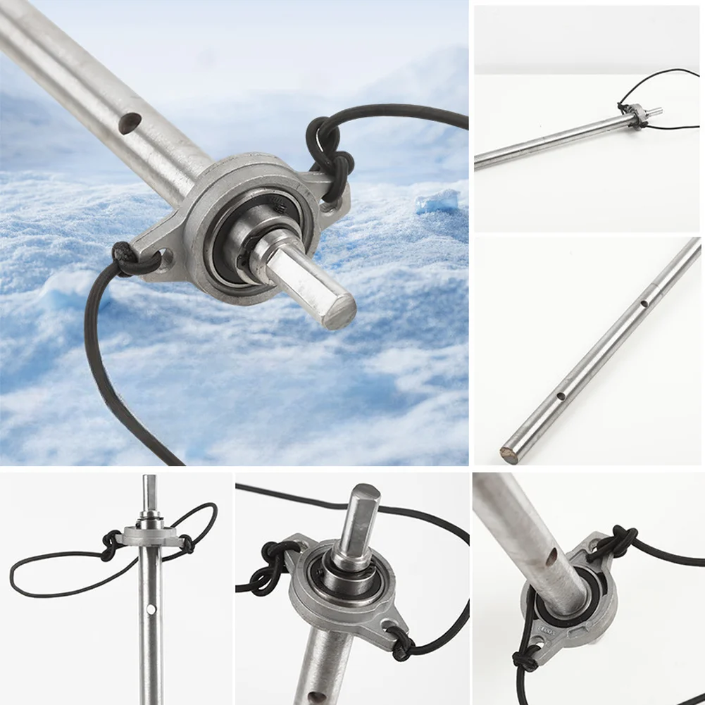 Ice Auger Extension Handle Lightweight Anti-Slip Grip Ice Diamond Connecting Rod For Auger Extended Reach Safe Operation Tool
Ice Auger Extension Handle Lightweight Anti-Slip Grip Ice Diamond Connecting Rod For Auger Extended Reach Safe Operation Tool