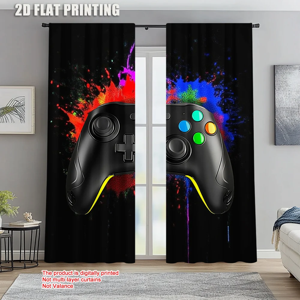 2pc, Window Curtains Video Games Blackout Polyester summer party decorations Perfect for Office decoration
2pc, Window Curtains Video Games Blackout Polyester summer party decorations Perfect for Office decoration