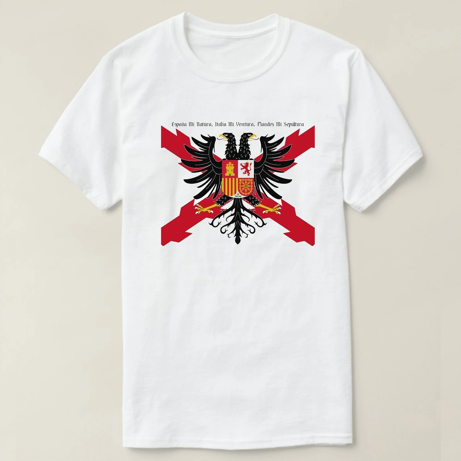 Spanish Imperial Army Tercios De Flandes Motto T Shirt New 100% Cotton Short Sleeve O-Neck T-shirt Casual Mens Top
Spanish Imperial Army Tercios De Flandes Motto T Shirt New 100% Cotton Short Sleeve O-Neck T-shirt Casual Mens Top