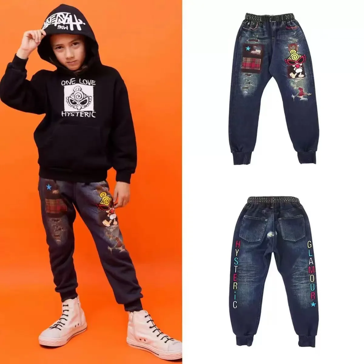 2025 Fall/Winter Streetwear High-End Kidswear Black Oversized Pure Cotton Children's Pants
2025 Fall/Winter Streetwear High-End Kidswear Black Oversized Pure Cotton Children's Pants