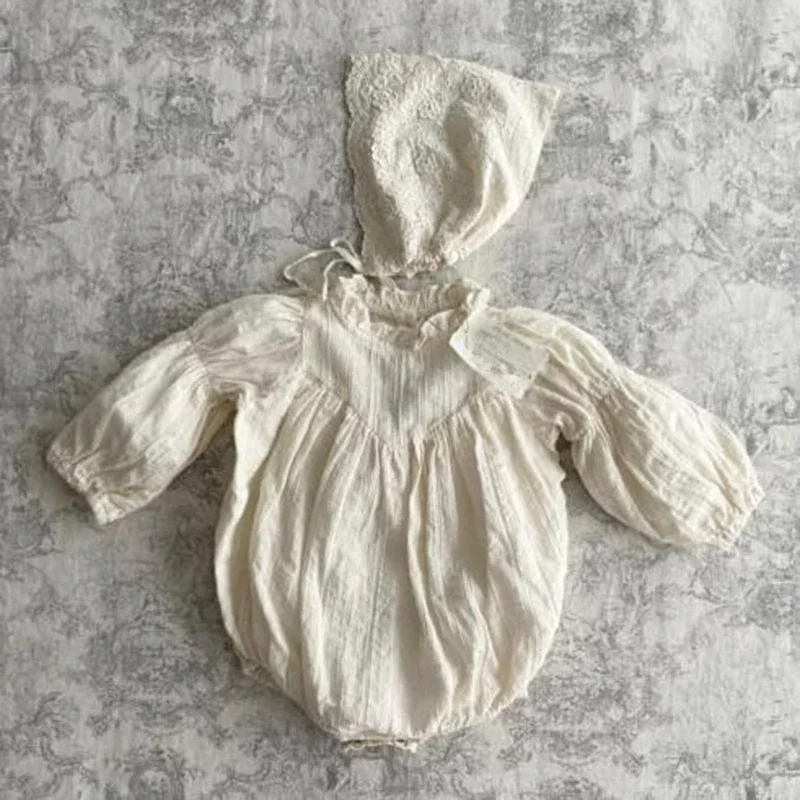 New Spring Infant Baby Girls Long Sleeves Solid Color Sweet Jumpsuits Newborn Kids Baby Girls Children Rompers
New Spring Infant Baby Girls Long Sleeves Solid Color Sweet Jumpsuits Newborn Kids Baby Girls Children Rompers