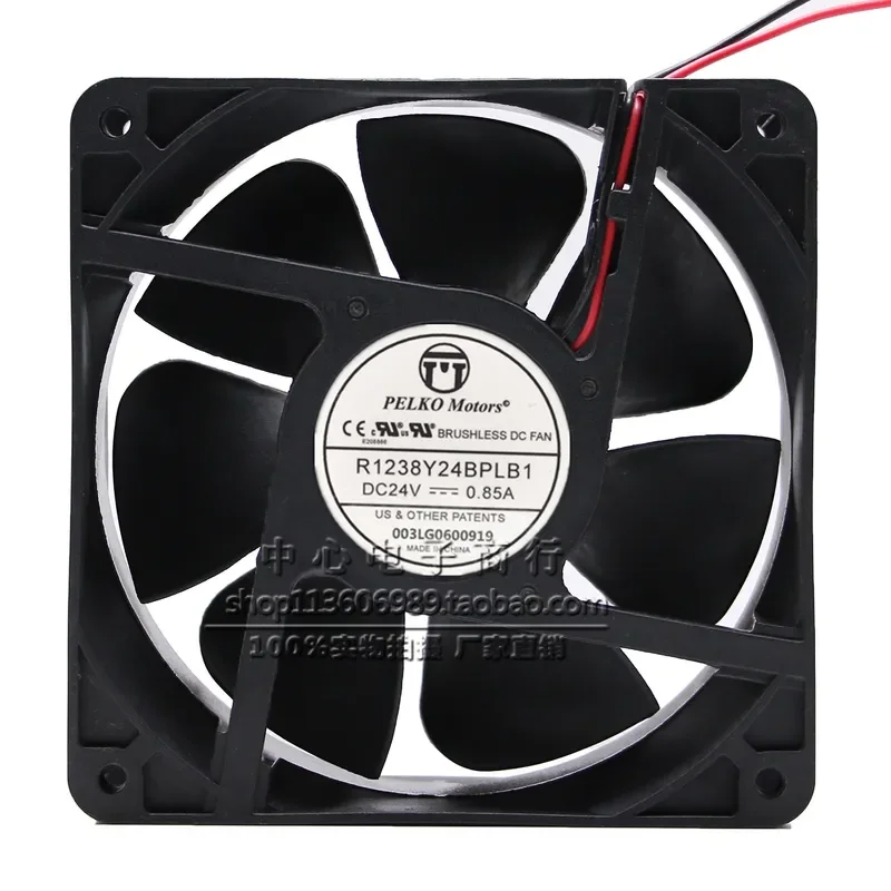 Original PELKOMOTORS 24V Cooling Fan for R1238Y24BPCB1-7 R1238H24BPLB1-7
Original PELKOMOTORS 24V Cooling Fan for R1238Y24BPCB1-7 R1238H24BPLB1-7