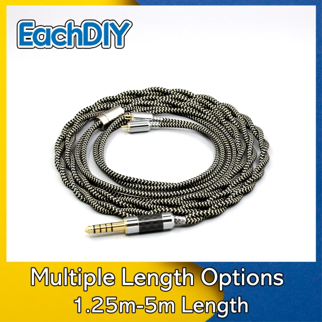 2 Core 2.8mm Litz OFC Earphone Shield Braided Sleeve Cable For 0.78mm Flat Step JH Audio JH16 Pro JH11 Pro 5 6 7 BA 8047
2 Core 2.8mm Litz OFC Earphone Shield Braided Sleeve Cable For 0.78mm Flat Step JH Audio JH16 Pro JH11 Pro 5 6 7 BA 8047