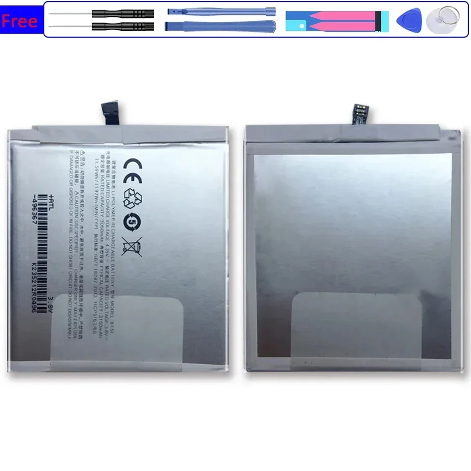BT51 For Meizu Meizy MX5 M575M M575U 3150mAh Mobile Phone Battery High Performance
BT51 For Meizu Meizy MX5 M575M M575U 3150mAh Mobile Phone Battery High Performance