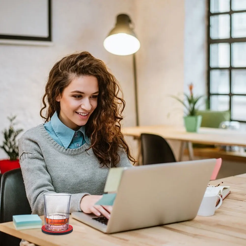 2pcs Anti-Slip Mat Cup Coaster For Car Holder Pvc Waterproof Heat Resistant Round Pad Decorative Rhinestone Coasters Vehicle
2pcs Anti-Slip Mat Cup Coaster For Car Holder Pvc Waterproof Heat Resistant Round Pad Decorative Rhinestone Coasters Vehicle