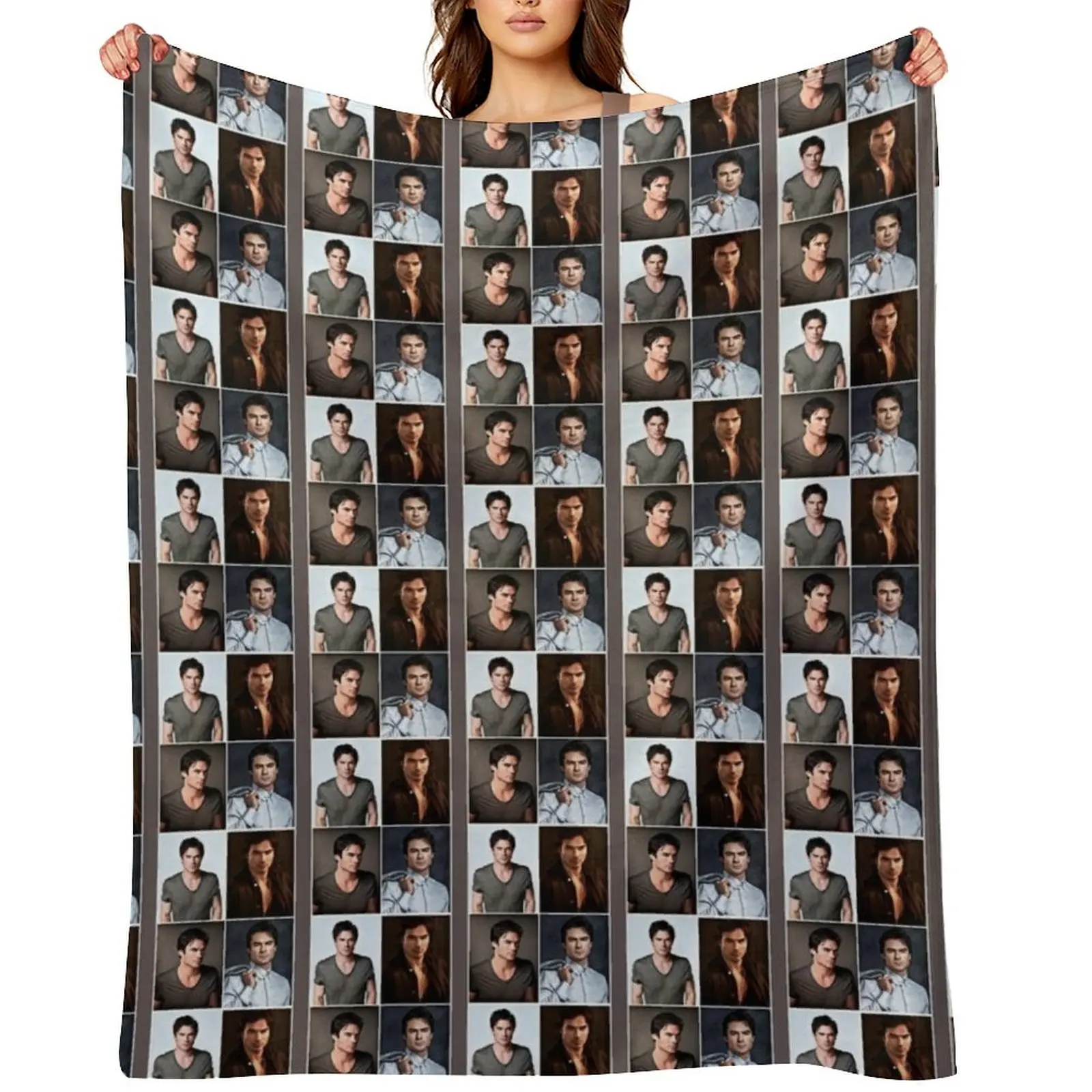 Ian Somerhalder Collage Throw Blanket Summer Blankets For Bed for sofa Furry Blankets
Ian Somerhalder Collage Throw Blanket Summer Blankets For Bed for sofa Furry Blankets