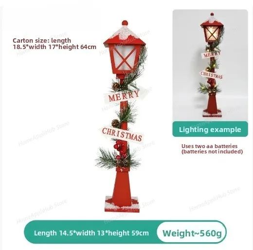 Christmas Decorations Creative Mailbox Mailbox Wooden Red Street Lamp Ornaments Store Door Decorations
Christmas Decorations Creative Mailbox Mailbox Wooden Red Street Lamp Ornaments Store Door Decorations