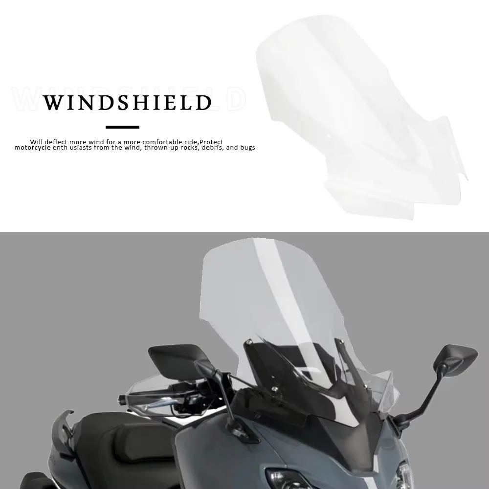 Motorcycle Windshield Wind Screen Shield Deflector Protector Windscreen For Yamaha T-MAX560 TMAX560 T-MAX 560 2022 2023 2024
Motorcycle Windshield Wind Screen Shield Deflector Protector Windscreen For Yamaha T-MAX560 TMAX560 T-MAX 560 2022 2023 2024