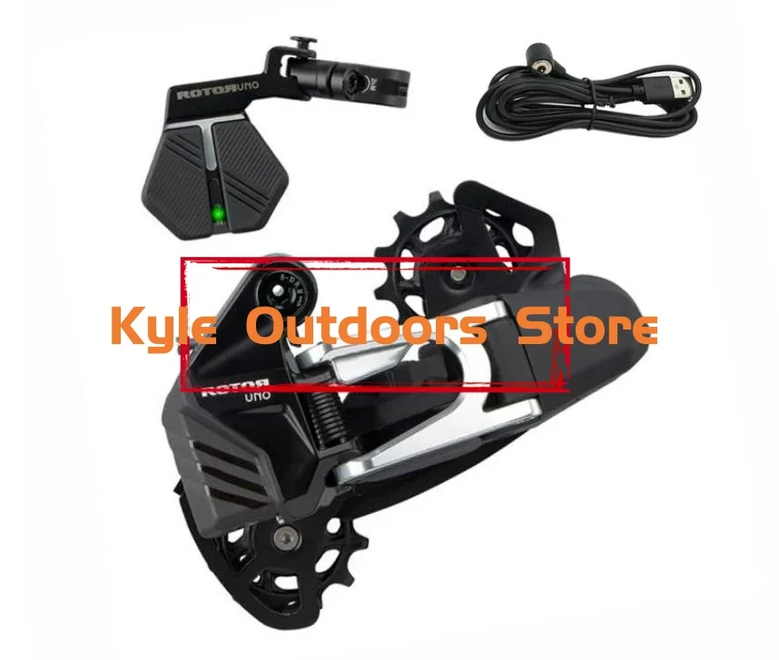 UNO Electronic MTB Upgrade kit, Wireless Electronic groupset, 10-13s Rear Derailleur and Shifter
UNO Electronic MTB Upgrade kit, Wireless Electronic groupset, 10-13s Rear Derailleur and Shifter