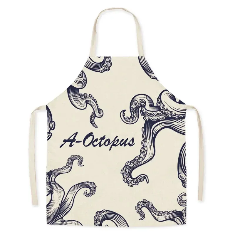 Nautical Striped Red Crab Print Apron Ocean Marine Animal Kitchen Cooking Pinafore Women Seafood Restaurant Chef BBQ Bib
Nautical Striped Red Crab Print Apron Ocean Marine Animal Kitchen Cooking Pinafore Women Seafood Restaurant Chef BBQ Bib