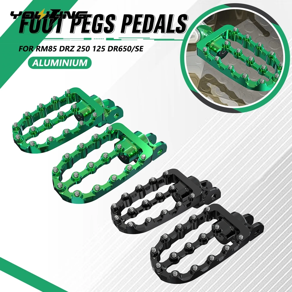 KLR 650 Footrest Footpegs For Kawasaki KLR650 1987-2023 2022 Motorcycle Alumimum Foot Pegs Rests Pedal Mount Support Bracket
KLR 650 Footrest Footpegs For Kawasaki KLR650 1987-2023 2022 Motorcycle Alumimum Foot Pegs Rests Pedal Mount Support Bracket
