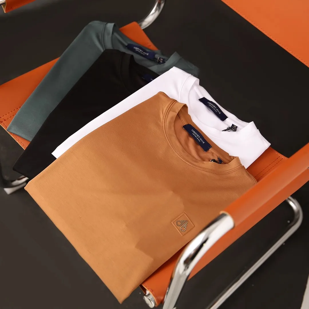 High-End Men's Casual ort Sve T-irt Silk Elastic Breathable Spring Summer Faionable Loose Fit round Ne Tee
High-End Men's Casual ort Sve T-irt Silk Elastic Breathable Spring Summer Faionable Loose Fit round Ne Tee