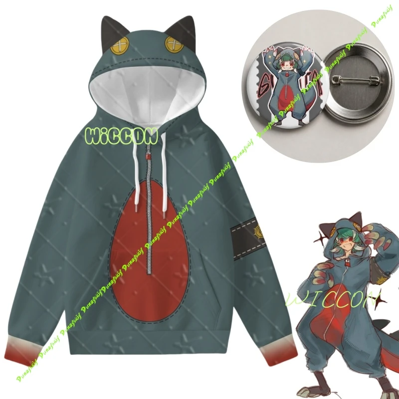 Cat Ears Gachiakuta Guita Printed Hoodie Long Sleeve Cosplay Sweatshirt Men Women Anime Casual Daily Party Outfit
Cat Ears Gachiakuta Guita Printed Hoodie Long Sleeve Cosplay Sweatshirt Men Women Anime Casual Daily Party Outfit