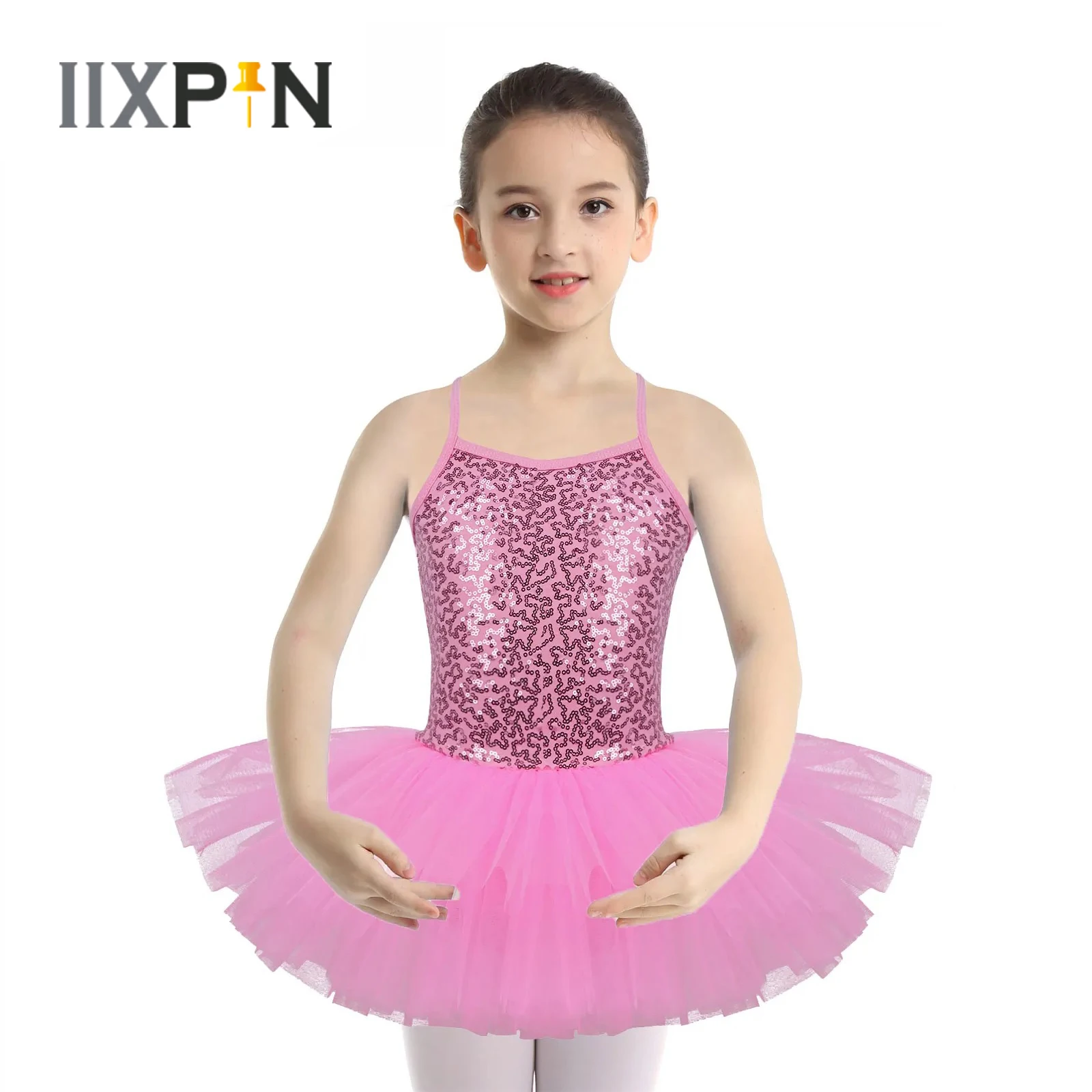 Girls Ballet Tutu Dress Kids Dance Wear Shiny Sequined Ballet Gymnastics Leotard Dance Party Dress Professional Ballerina Dress
Girls Ballet Tutu Dress Kids Dance Wear Shiny Sequined Ballet Gymnastics Leotard Dance Party Dress Professional Ballerina Dress