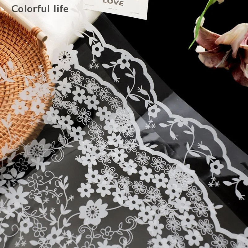 20pcs Clear Flower Wrapping Paper Lace Flower Packaging Paper Waterproof Transparent Gift Bouquet Decorative Packing Supplies
20pcs Clear Flower Wrapping Paper Lace Flower Packaging Paper Waterproof Transparent Gift Bouquet Decorative Packing Supplies