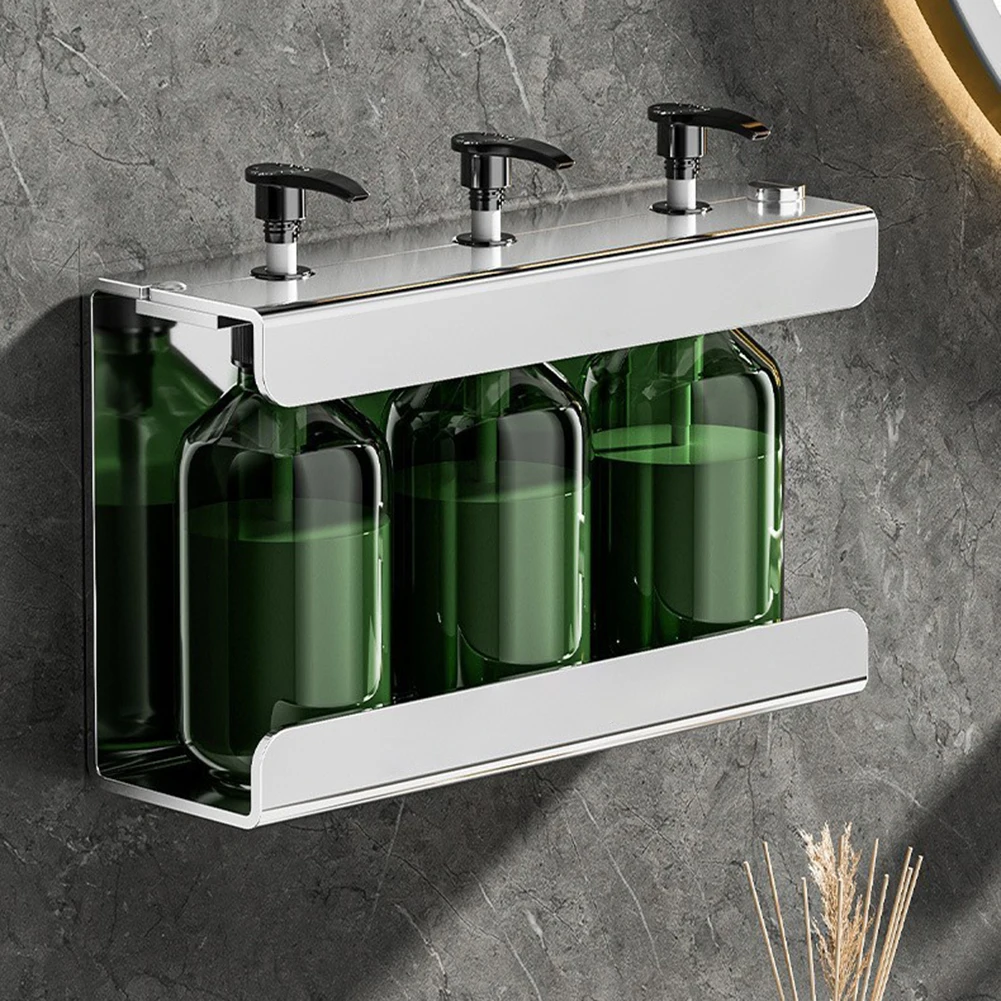 Wall Mounted Soap Dispenser Bottle Holder Stainless Steel Bathroom Storage Rack Soaps For Bathroom And Kitchen
Wall Mounted Soap Dispenser Bottle Holder Stainless Steel Bathroom Storage Rack Soaps For Bathroom And Kitchen