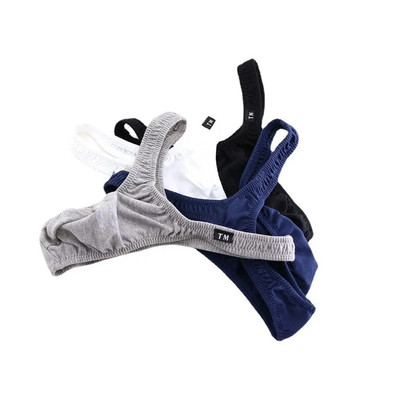 Elastic Men's Cotton G-string Thong Low-rise U Convex Pouch Breathable Comfortable Underwear
Elastic Men's Cotton G-string Thong Low-rise U Convex Pouch Breathable Comfortable Underwear