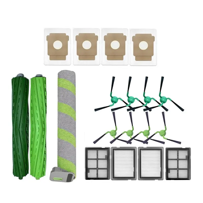 ABZA-For Irobot Roomba Max 705/706 Combo 18PCS Robot Vacuum Replacement Brush Dust Bag Filter Roller Mop Accessories
ABZA-For Irobot Roomba Max 705/706 Combo 18PCS Robot Vacuum Replacement Brush Dust Bag Filter Roller Mop Accessories